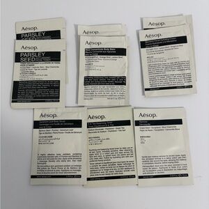 Aesop Samples and Dustbag